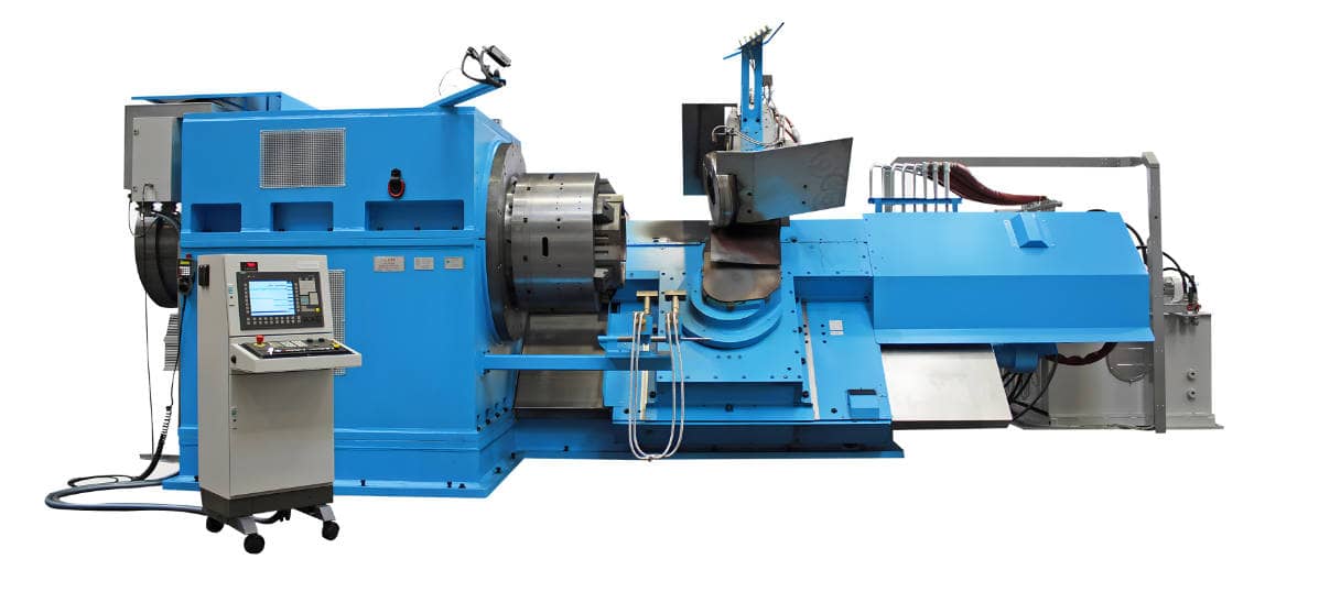 Germany Leifeld slant bed CNC metal spinning machine Germany Leifeld slant bed CNC metal spinning machine