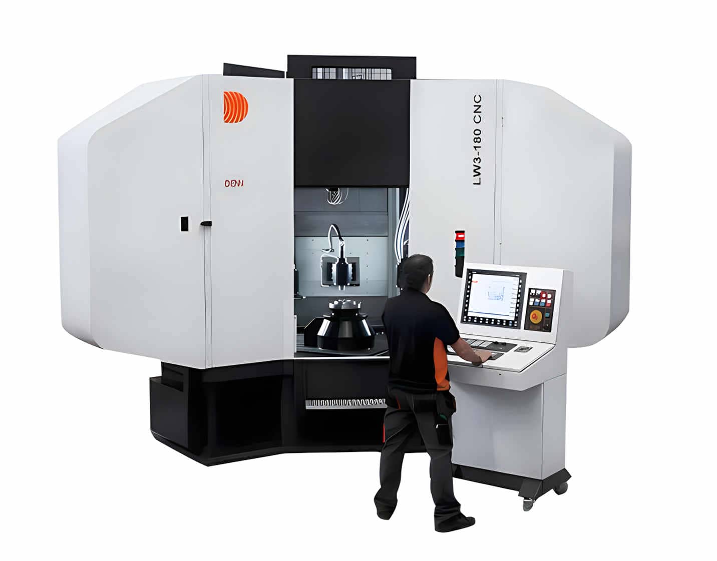 DENN vertical lathe bed CNC metal spinning machine DENN vertical lathe bed CNC metal spinning machine